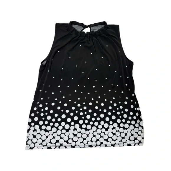 Croft & Barrow Black and White Top Size Small - Picture 6 of 6